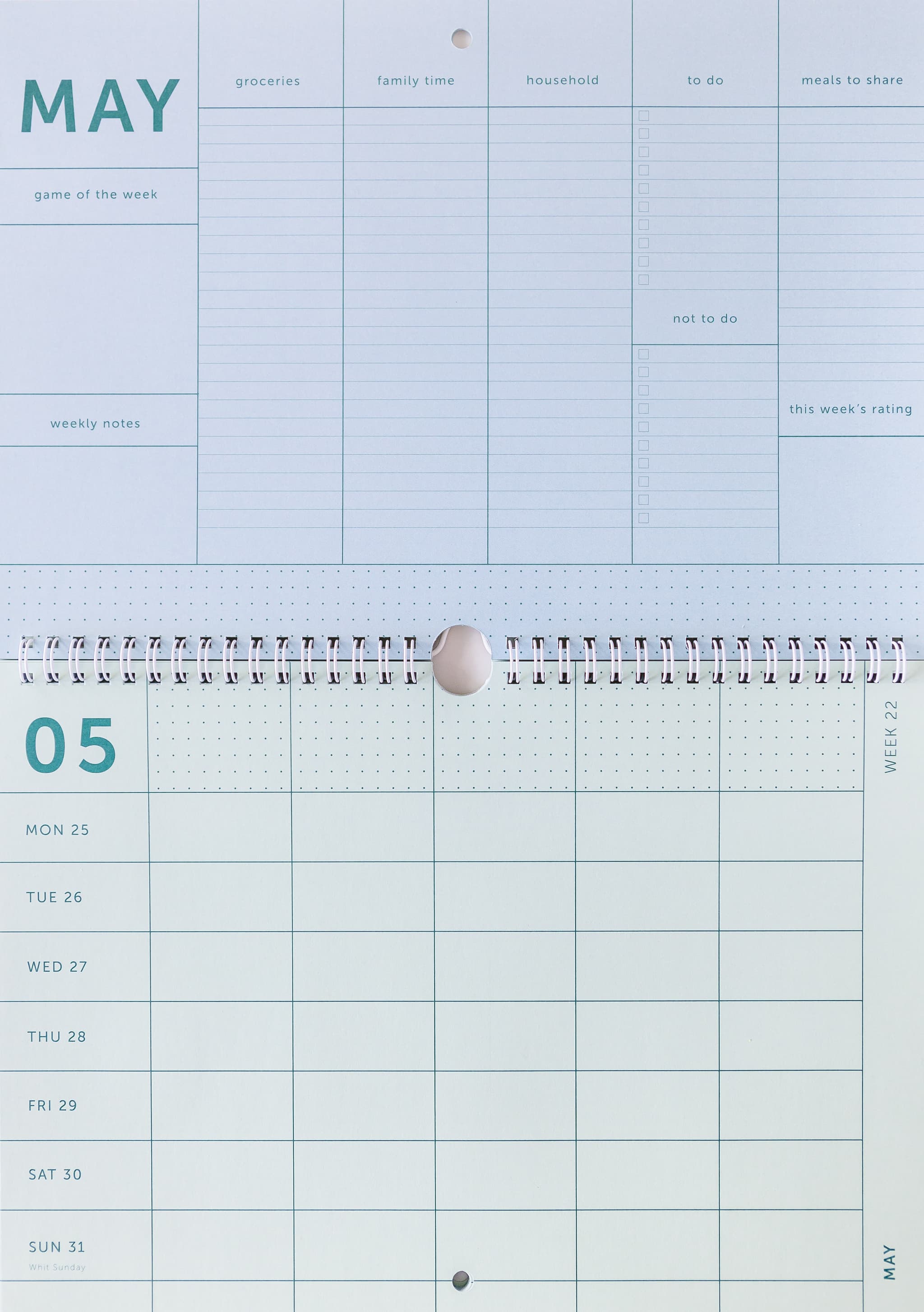Family Planner 2020 Mint Green Family Planner 2020 Mint Green