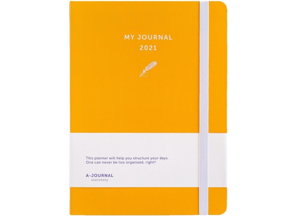 My Journal Diary 2021 – Orange – Yellow
