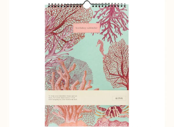 &INK Verjaardagskalender - Aqua