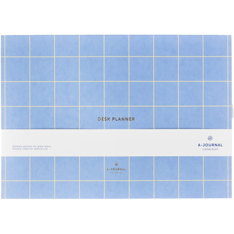 A-Journal Deskplanner – Weekplanner – Lavendel Blauw