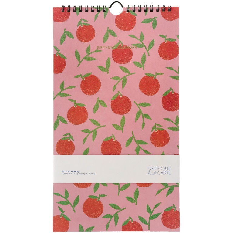 Fabrique a la Carte Verjaardagskalender – Peach