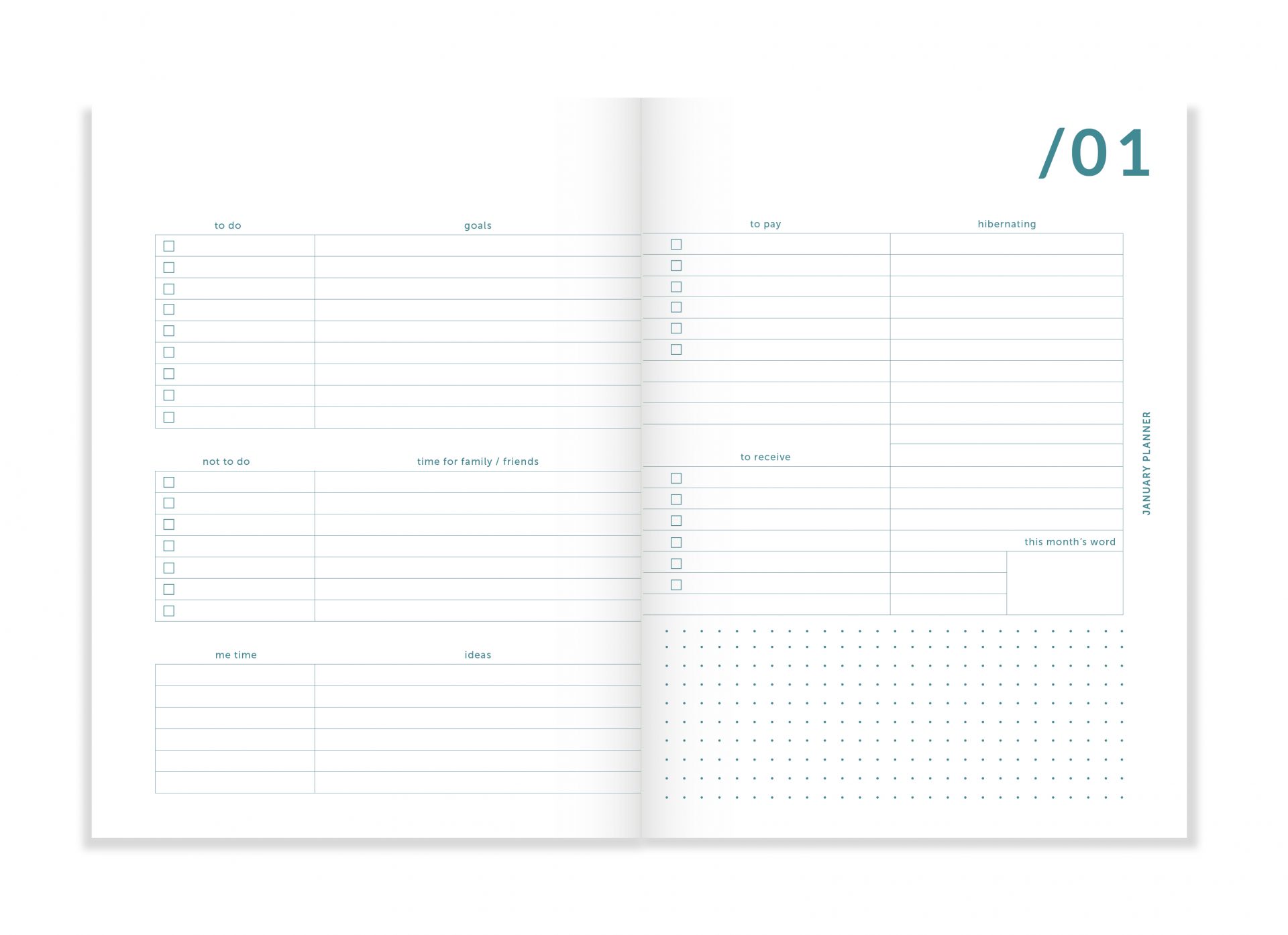 My Journal Agenda 2022 - Beige - A-Journal Stationery