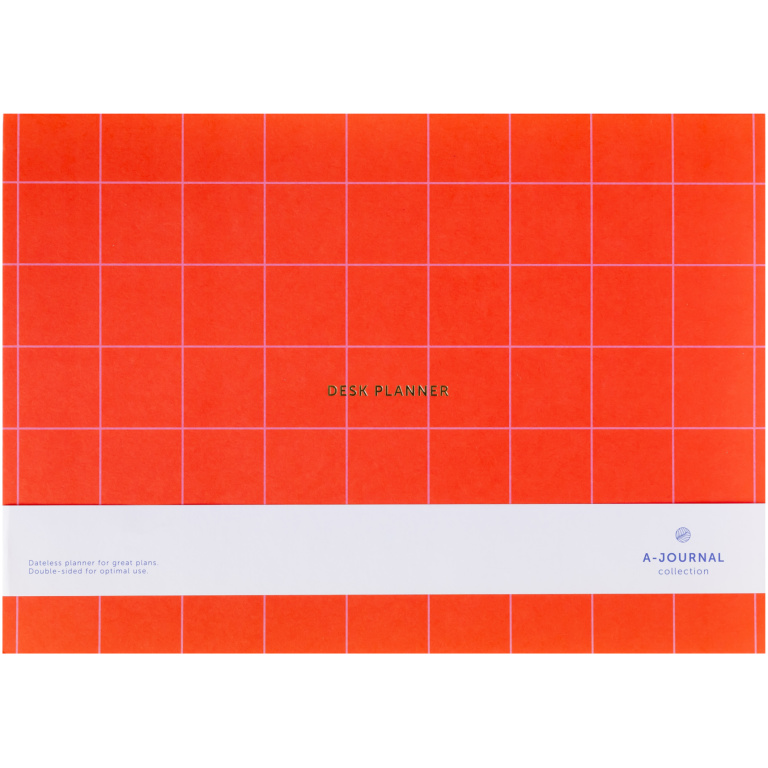 A-Journal Deskplanner – Weekplanner – Lavendel Red