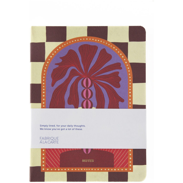 Fabrique Notebook Checkered Palm