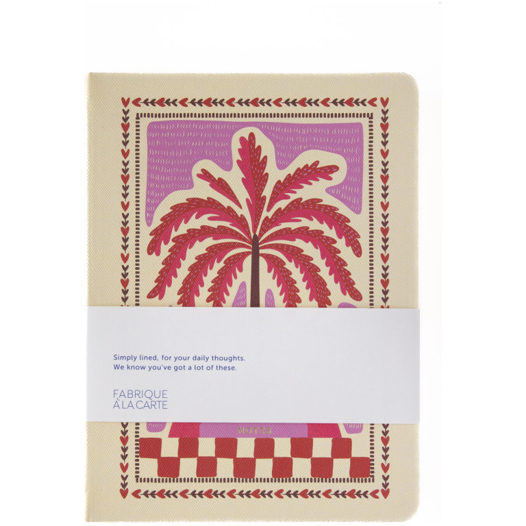 Fabrique Notebook Palmtree Pink