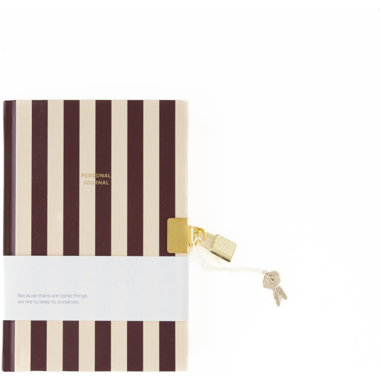 Personal Journal Stripes