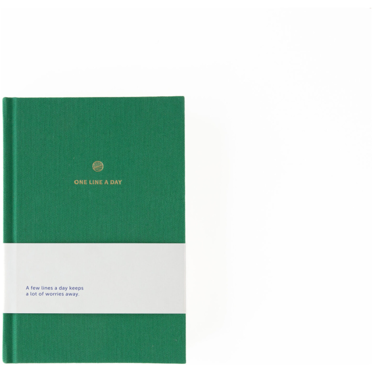 One Line a Day – Linen Emerald