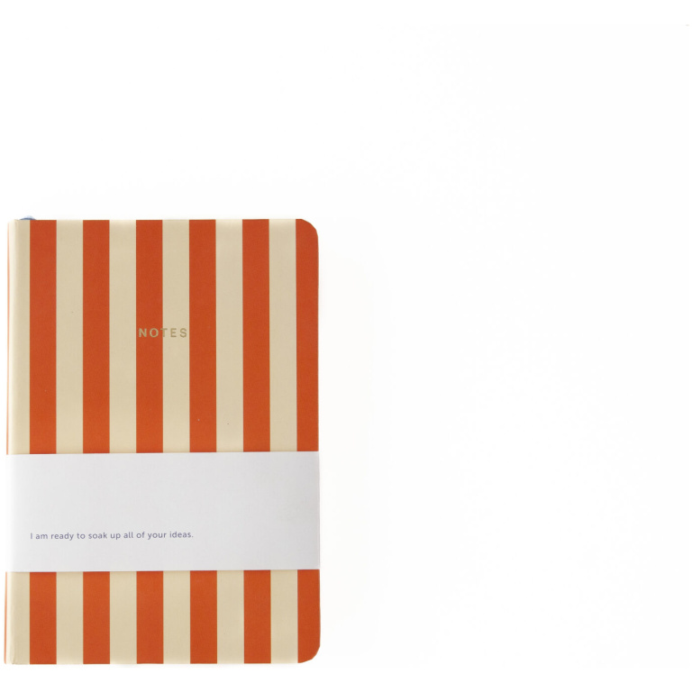 A6 Notebook Stripes