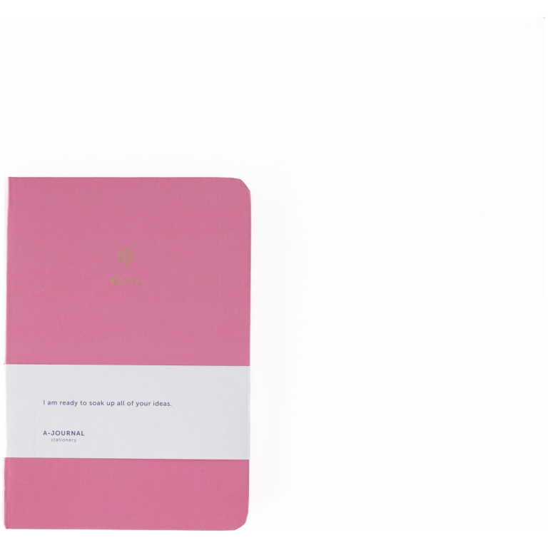 A-Journal A6 Notebook Pink