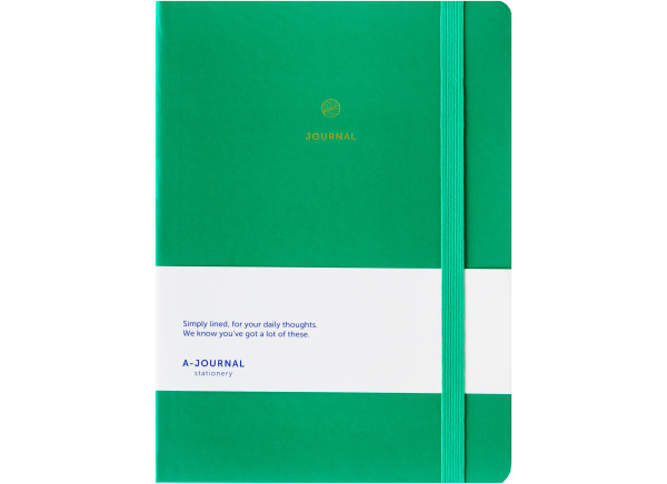 A-Journal Notebook – Emerald Green