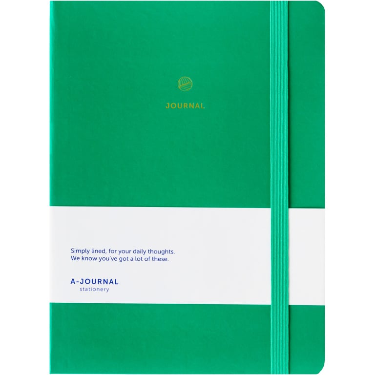 A-Journal Notebook – Emerald Green