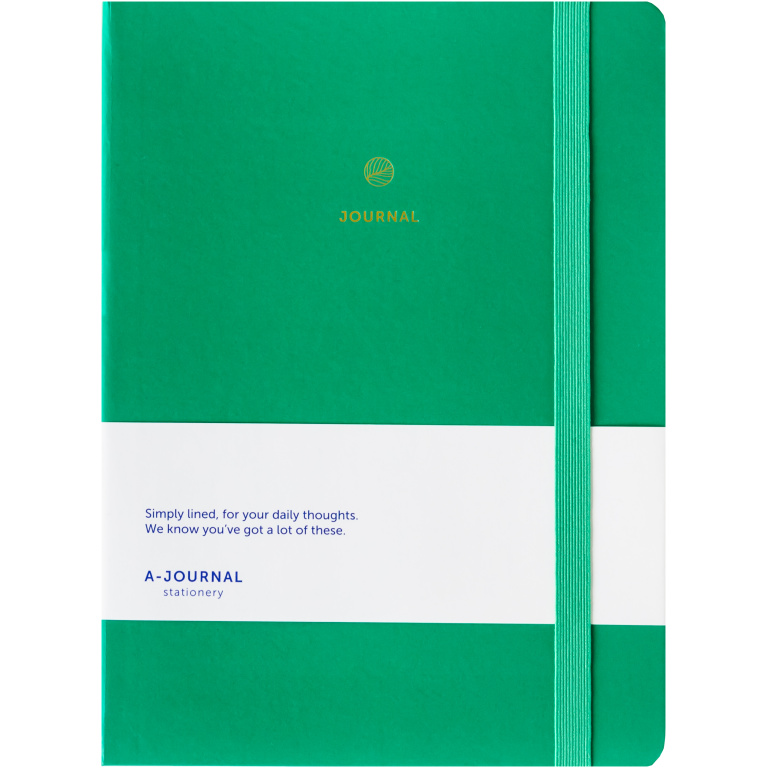 A-Journal Notebook – Emerald Green