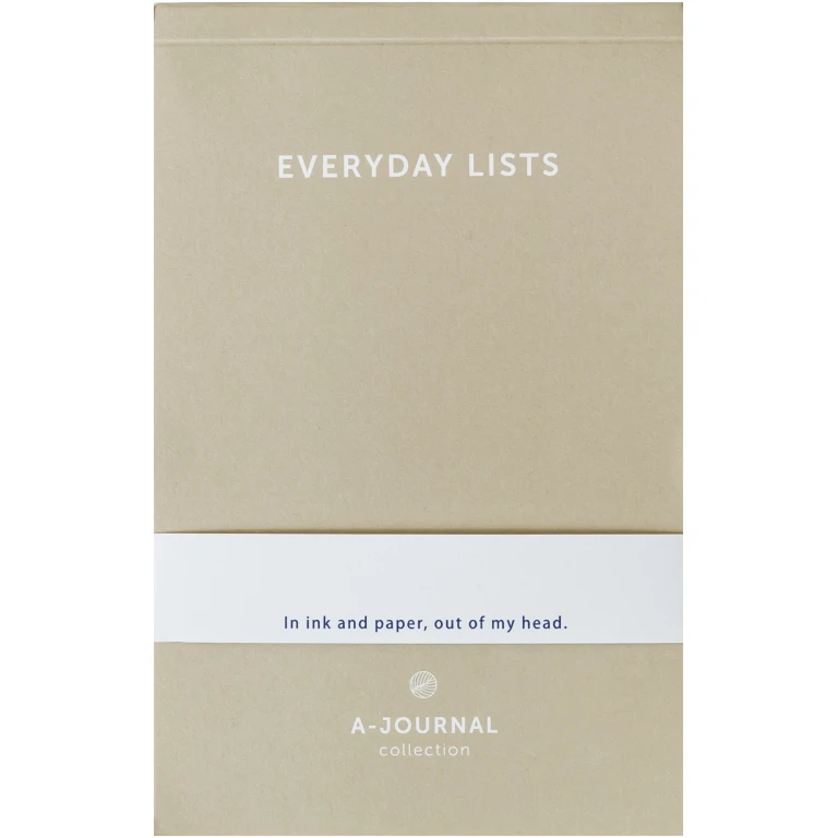 A-Journal Notepad – Beige