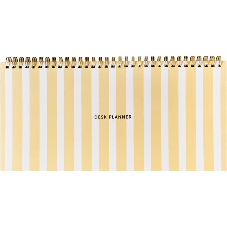 Fabrique Deskplanner Stripes Yellow
