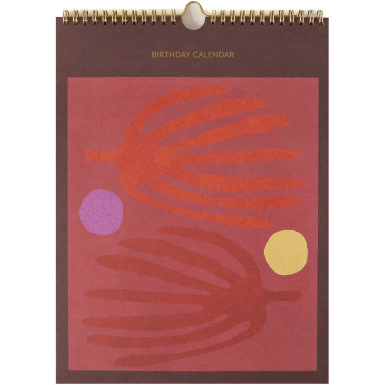 A-Journal Birthday Calender – Arty