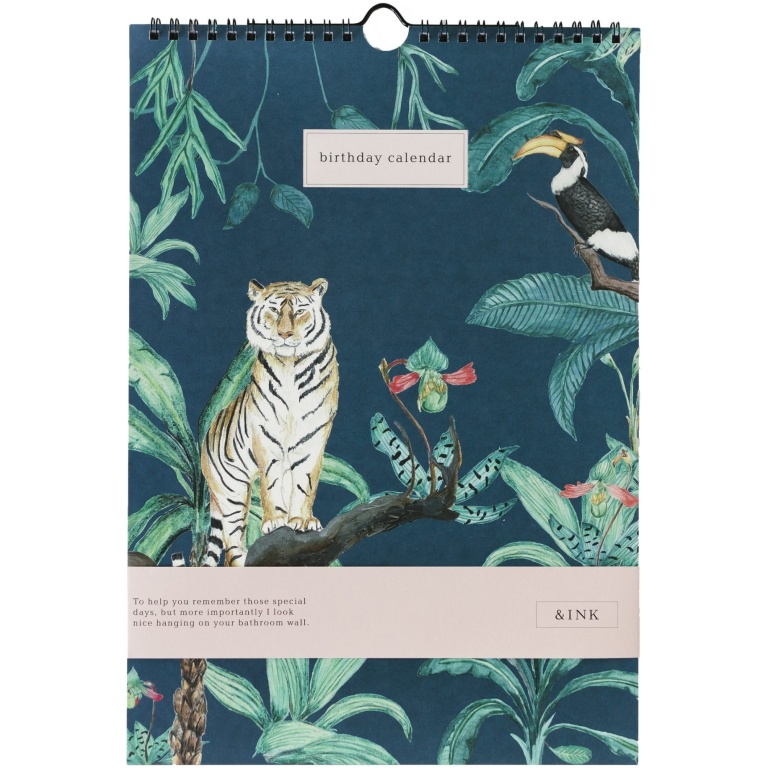 &INK Birthday Calender