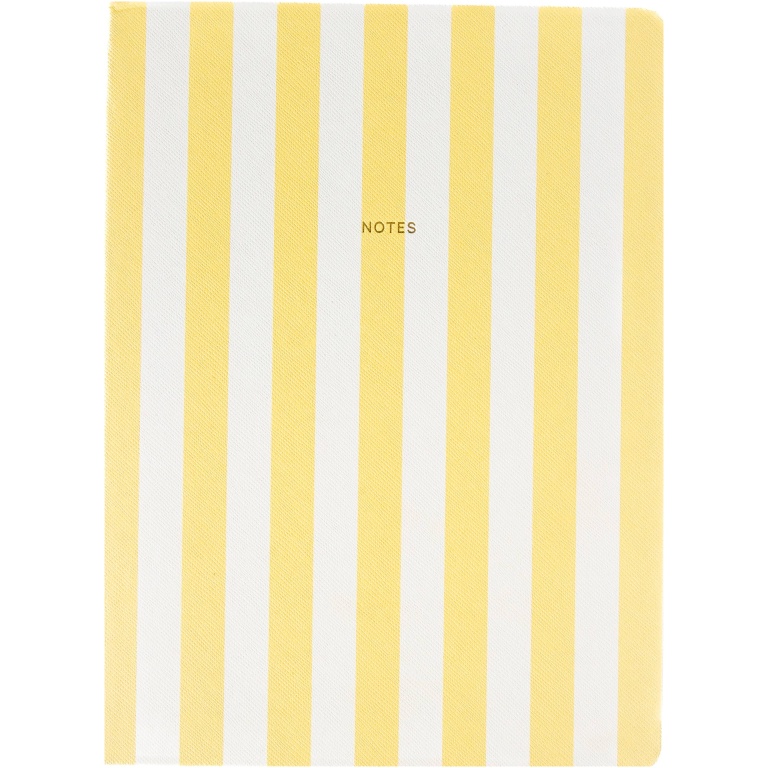 Fabrique Notebook Stripes Yellow