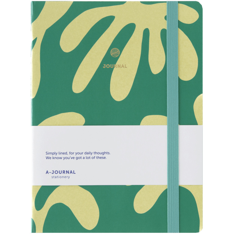 A-Journal Notebook Arty Green