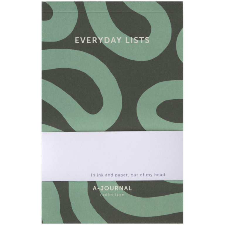 A-Journal Notepad Flow Mint