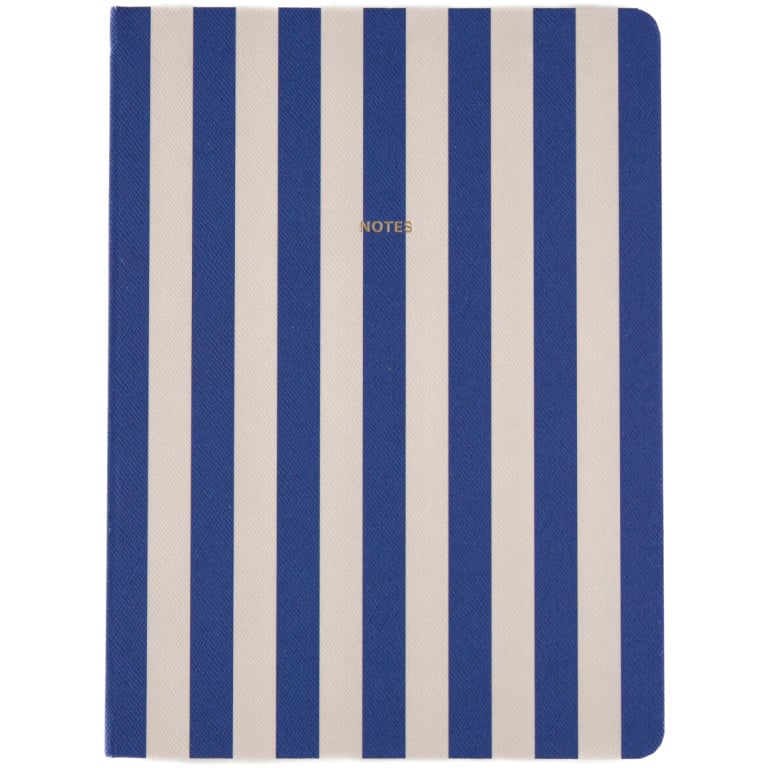 Fabrique Notebook – Stripes Dark Blue