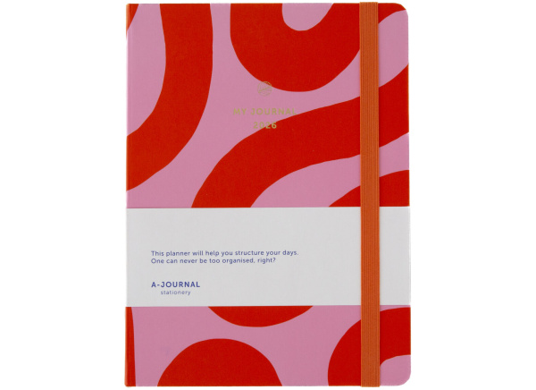 My Journal 2026 – Flow Pink