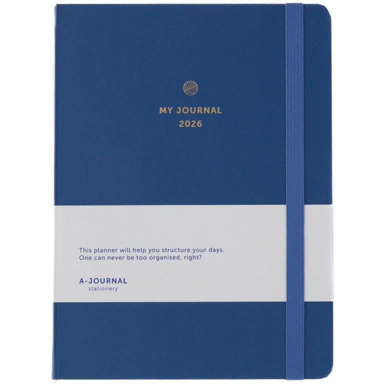 My Journal 2026 – Dark Blue