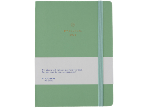 My Journal 2026 – Mint Green