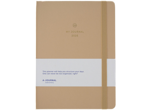 My Journal 2026 – Beige
