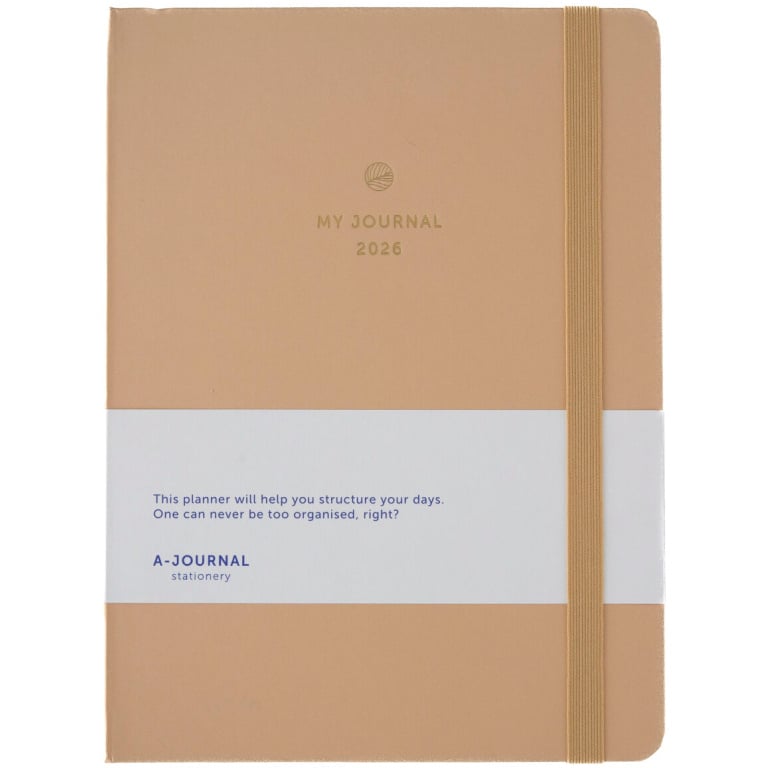 My Journal 2026 – Beige