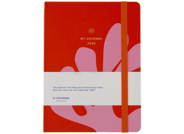 My Journal 2026 – Arty pink