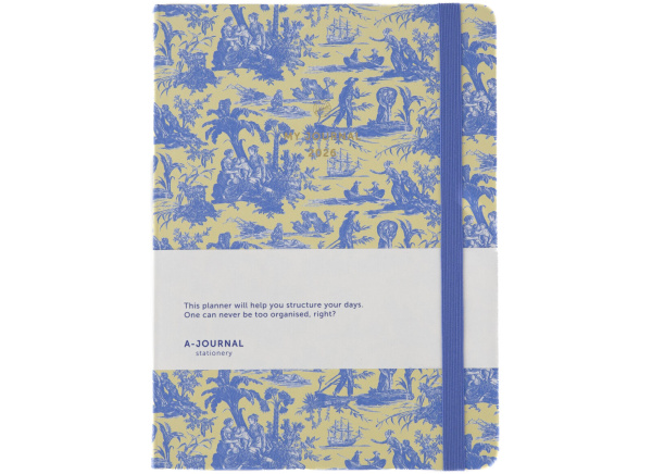 My Journal 2026 – Toile de Jouy Blue