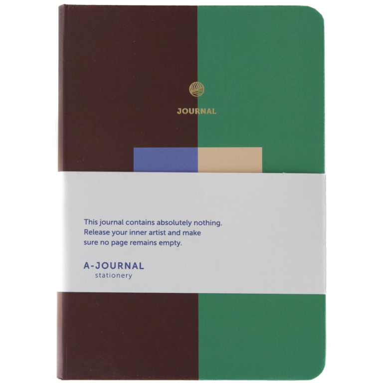 A-Journal A6 Notebook Blanco Modernist