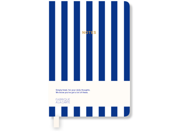 Fabrique A7 Notebook Striped Pink