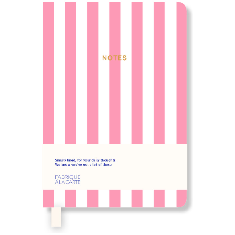 Fabrique A7 Notebook Striped Blue