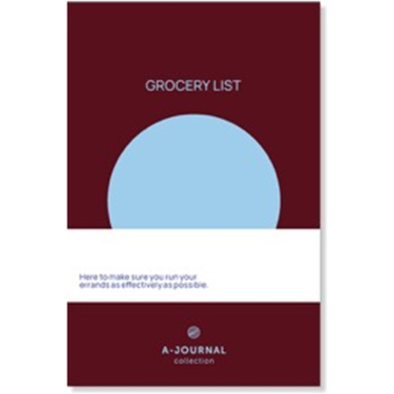 A-Journal Notepad Grocery List