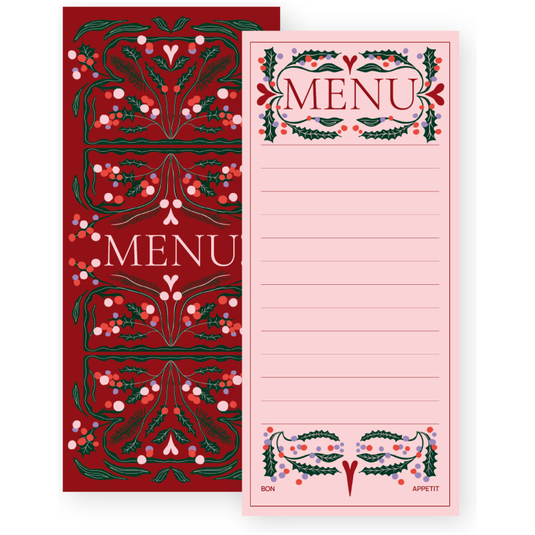 Fabrique Menu Cards Christmas – Set of 8