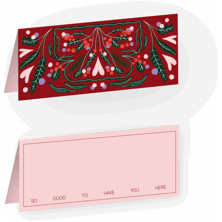 Fabrique Table Name Cards Christmas – Set of 8