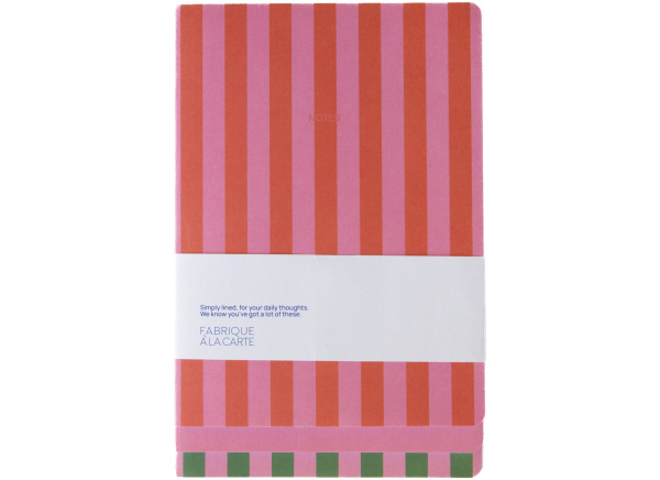 Fabrique notelets set of 3 softcover notebooks