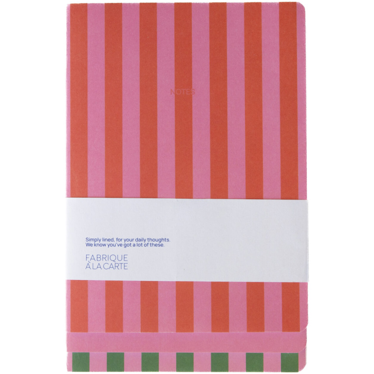 Fabrique notelets set of 3 softcover notebooks