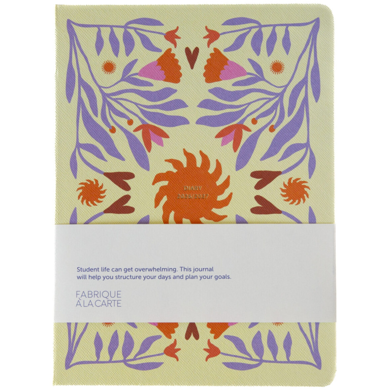 Fabrique Schoolagenda 2026-2027 Sun Beige Lavendel
