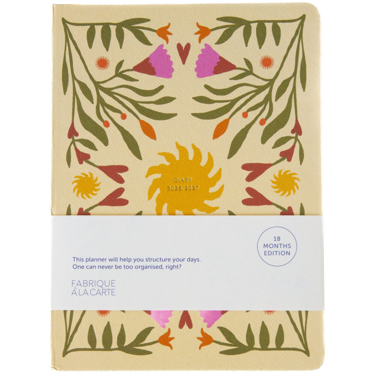 Fabrique 18 maanden agenda 2026-2027 Sun Beige