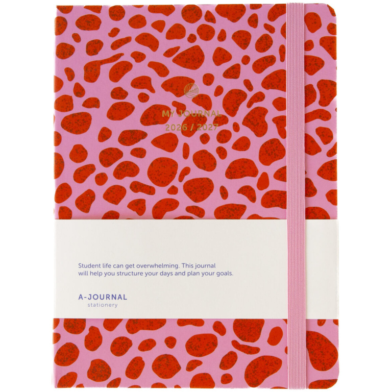 My Journal Schoolagenda 2026-2027 Leopard