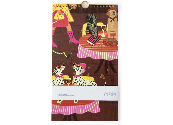 Fabrique Birthday Calendar - Dogs