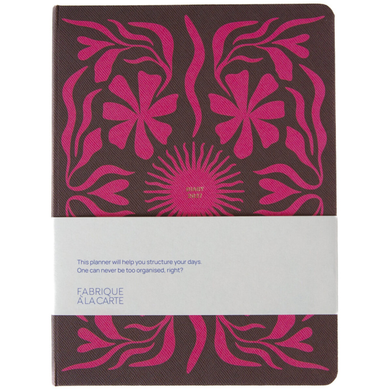 Fabrique Diary 2027 – Flow Sun Pink