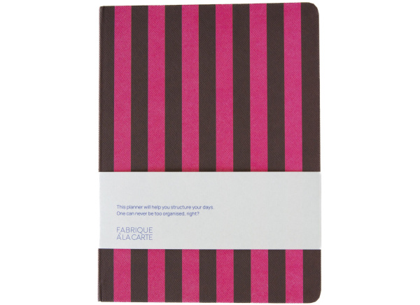 Fabrique Diary 2027 - Pink Stripes