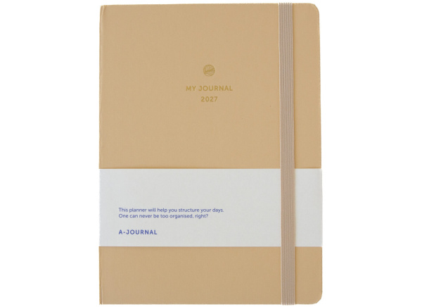 My Journal Diary 2027 - Beige