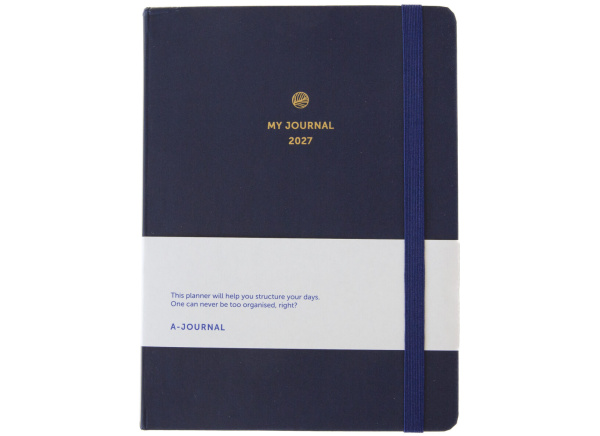 My Journal Diary 2027 - Dark Blue