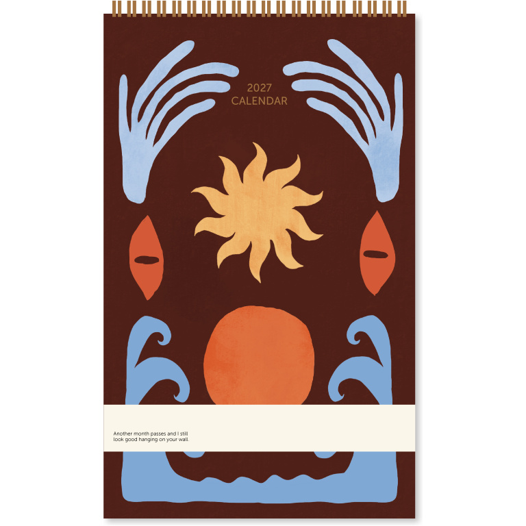 A-Journal Calendar 2027 – Blue