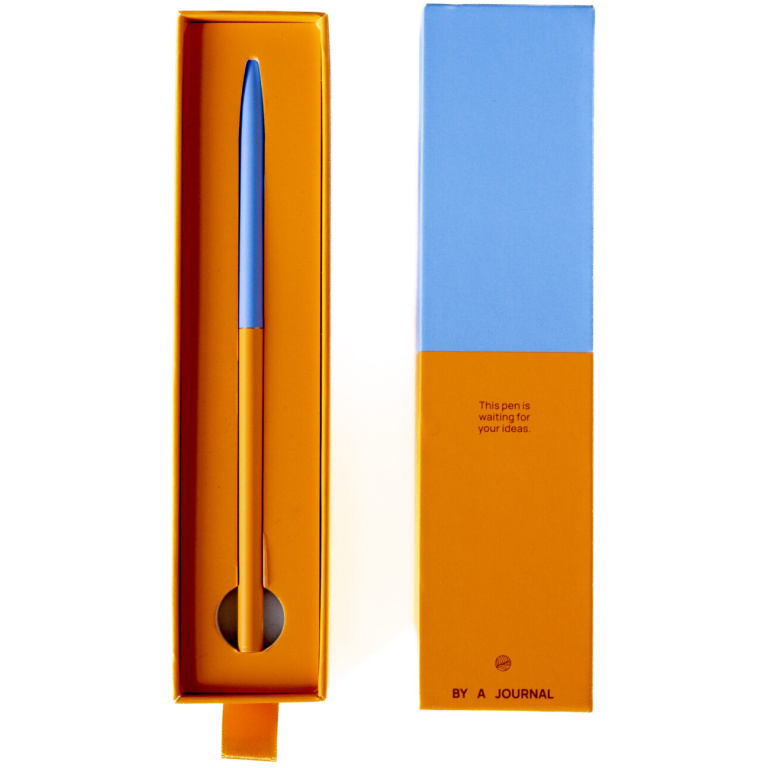 A-Journal Pen – Orange Blue