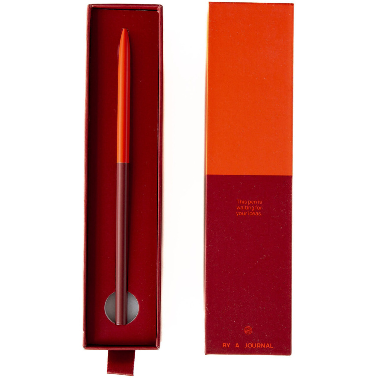 A-Journal Pen – Coral Bordeaux